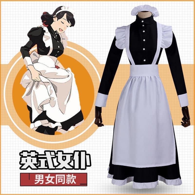 [Có sẵn-Đủ size] Maid dài cosplay dành cho nam nữ | BigBuy360 - bigbuy360.vn