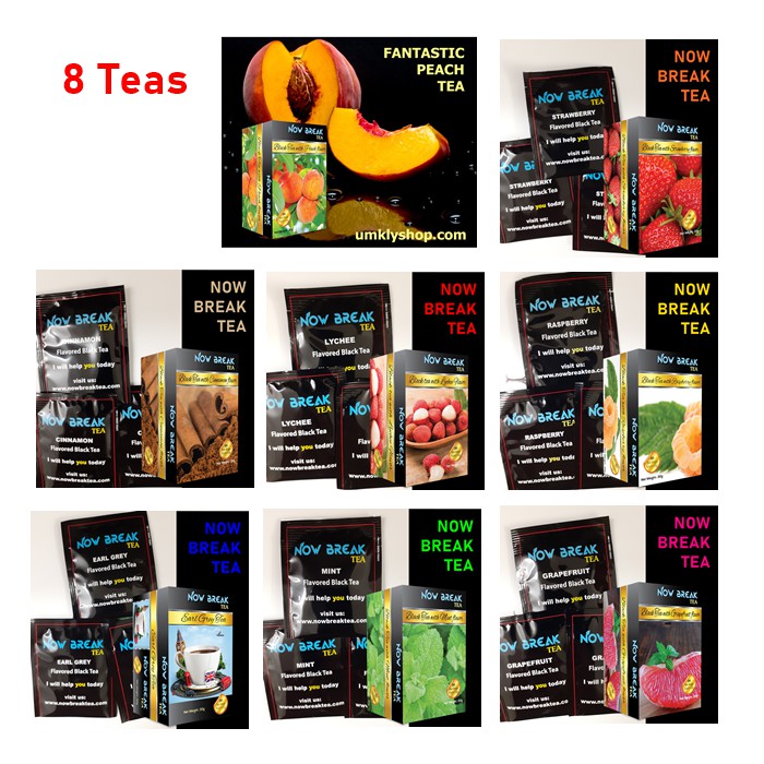 Set 3 túi TRÀ QUẾ Now Break Tea - kiểu trà túi lọc Dilmah, Ahmad Tea, Lipton, Cozy, Phuc Long, Tan Cuong, Xanh, Giảm Cân