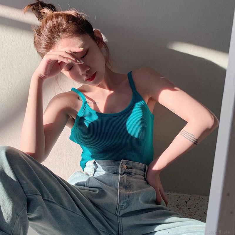 [Baywellfashion]Women Causal Knitted Cami Tops | BigBuy360 - bigbuy360.vn