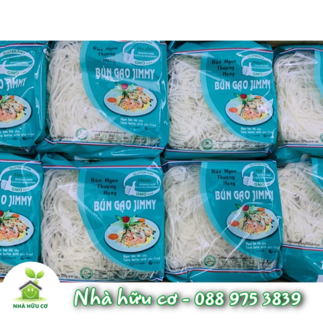 (SIÊU TIẾT KIỆM)- Thùng 16 gói bún khô Jimmy Food - Date: 12/1/2023 - ( Nhà Hữu Cơ )