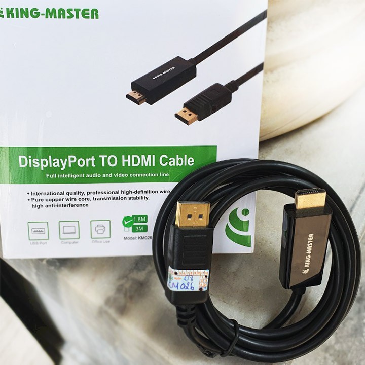 CÁP CHUYỂN CỔNG DISPLAYPORT SANG CỔNG HDMI