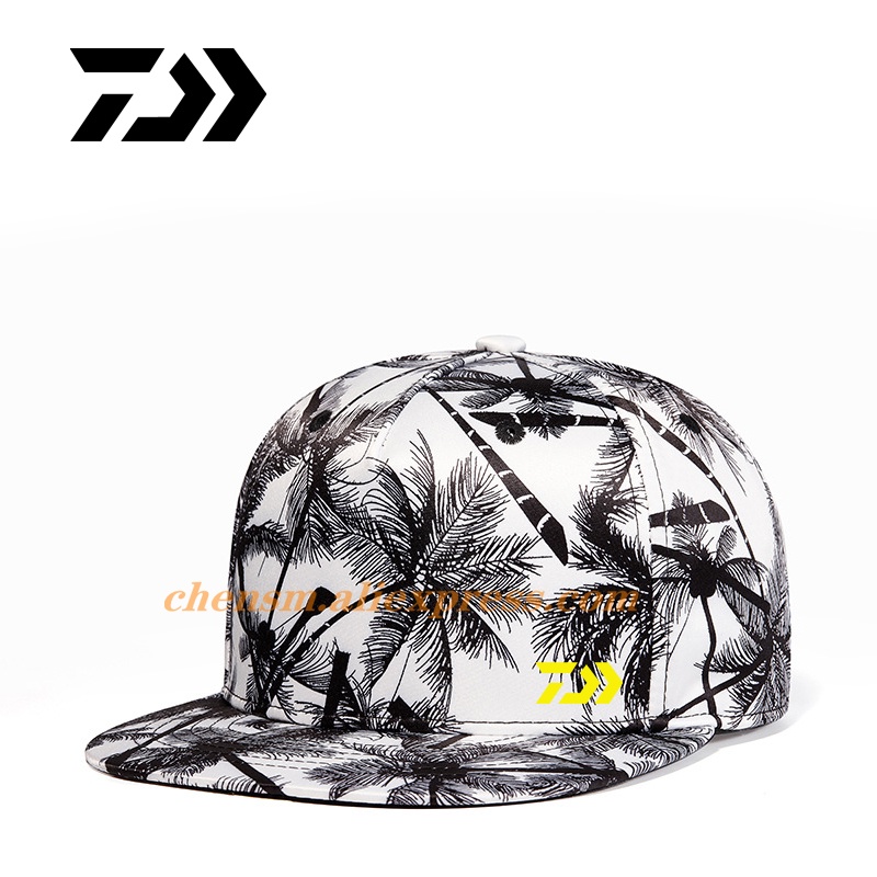 Daiwa Mũ Lưỡi Trai Thể Thao Họa Tiết Rằn Ri Thoáng Khí Thời Trang Mùa Hè Cho Nam