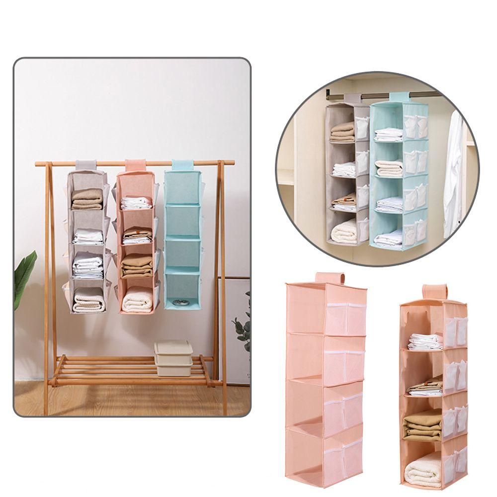 Tủ Treo Đồ 4 Tầng Có Thể Gấp Gọn Tiện Dụng Cho Gia Đình