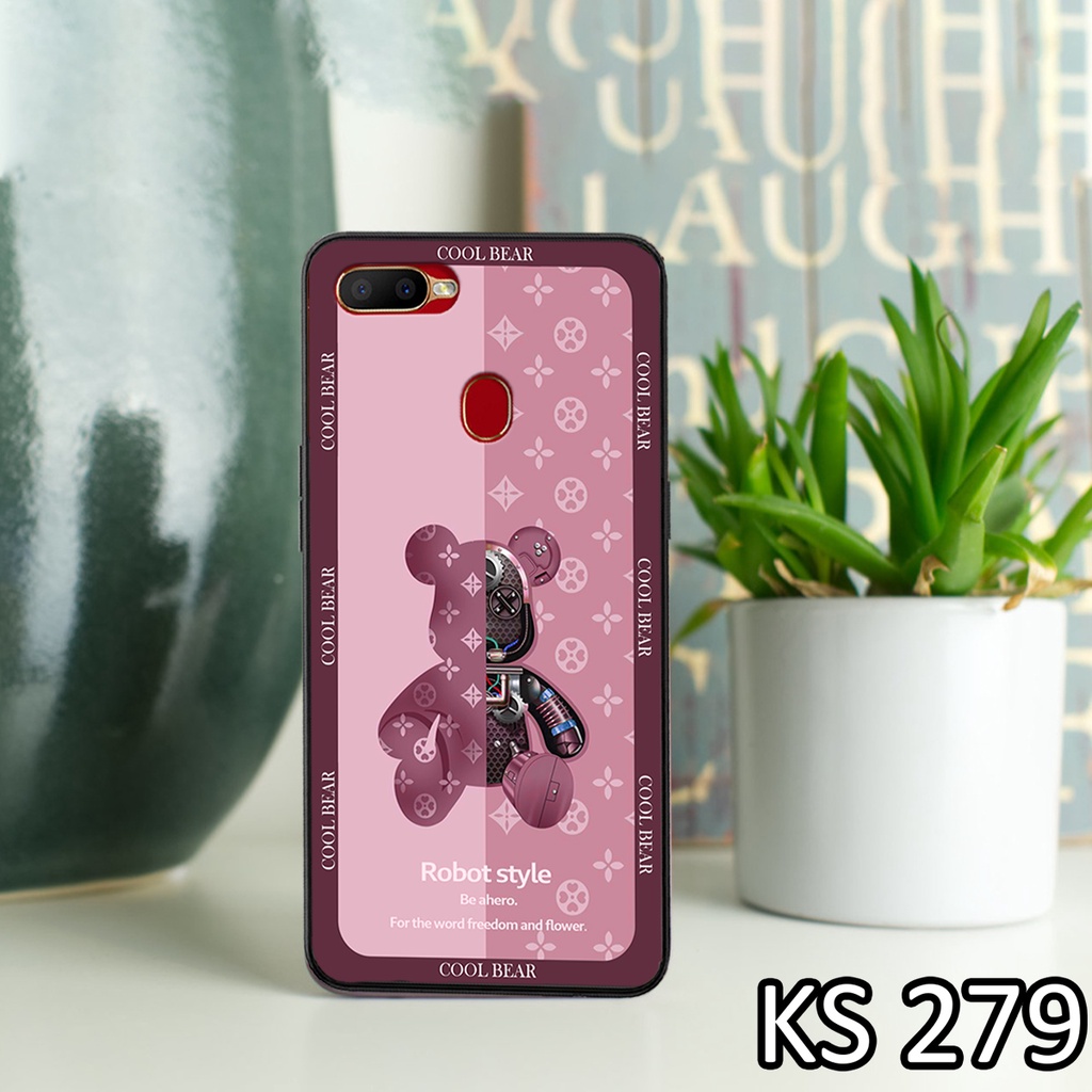 [Sale] Ốp lưng Oppo A1k/Oppo A3s/Oppo A5s/Oppo A7/Oppo A12 in hình RobotBear