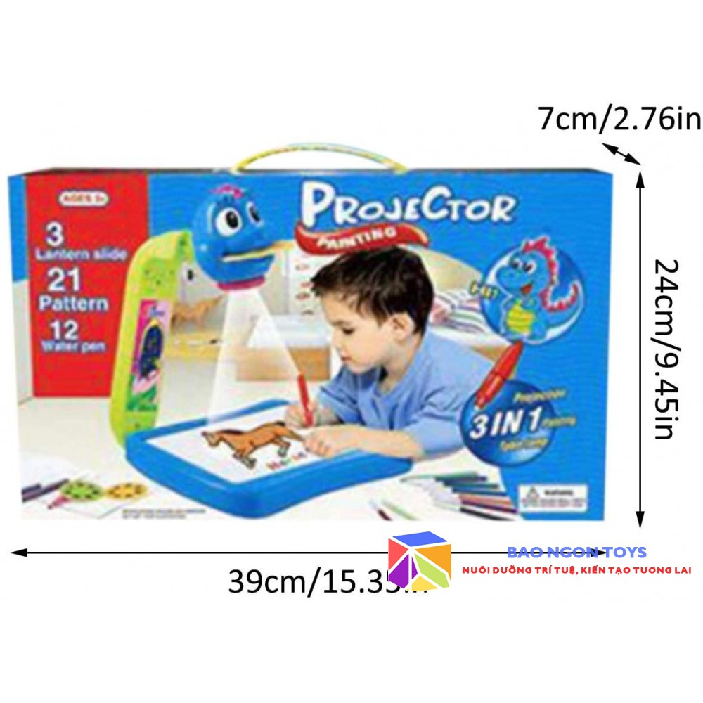 BÀN CHIẾU HỘI HỌA ĐÁNH THỨC KHẢ NĂNG NGHỆ THUẬT CỦA BÉ - BAO NGON TOYS