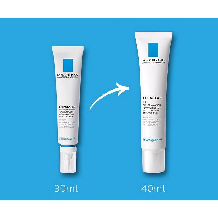 Kem Dưỡng La Roche Posay Effaclar K+ Ngăn Ngừa Giảm M ụn 40ml