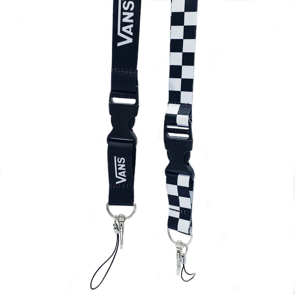 Dây Đeo Thẻ Tên / Điện Thoại / Thẻ Tên / Chìa Khóa Chống Thất Lạc Siêu Bền In Logo Vans
