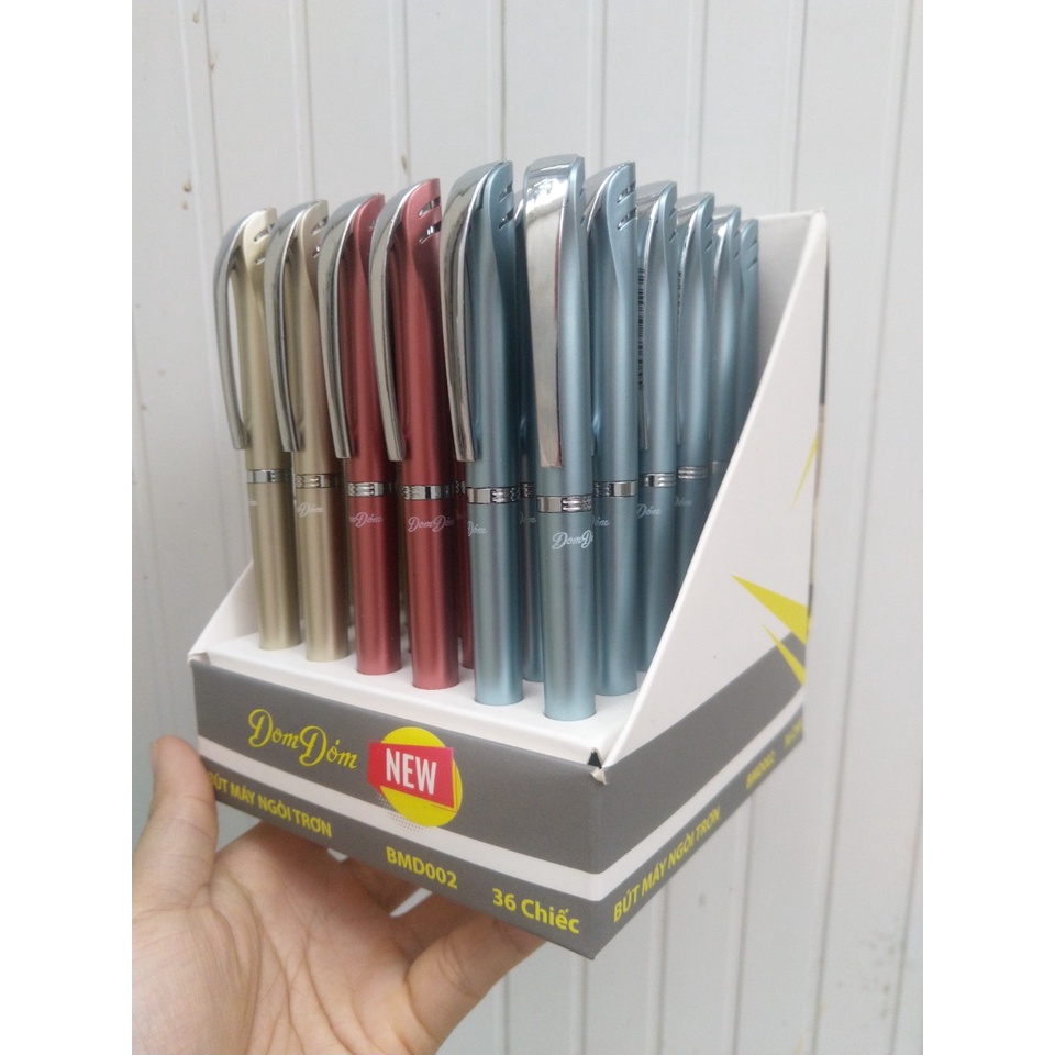 Bút Máy Ngòi Trơn Đom Đóm BMD002 - Ngòi Kim Tinh Nét Trơn Tròn Đều - Sử Dụng Ống Mực Cỡ 3,4mm