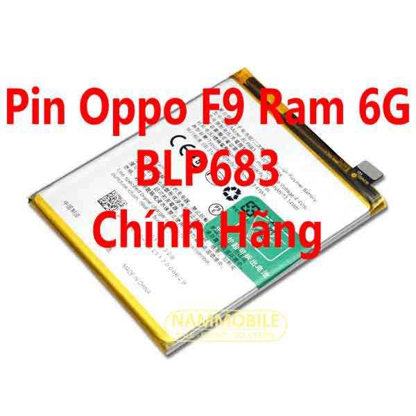 Pin Oppo Realme 2 Pro, A7X, A7 2018, F9 Pro, F9 Ram 6G BLP683 3500mAh Zin chính hãng + Tặng Keo Dán Pin-FREESHIP