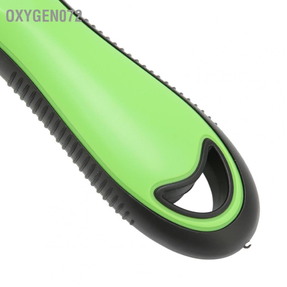 Oxygen072 Dog Hair Shedding Brush Dense Tooth Self Cleaning Ergonomic One Click Removal Pet Massage Slicker for Pets