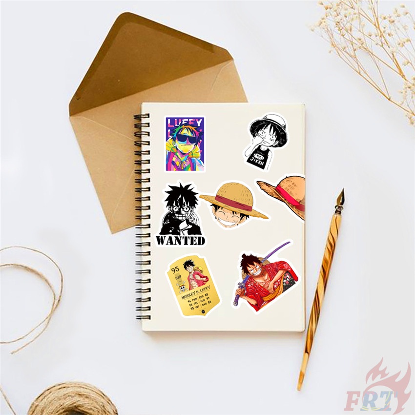 ❉ One Piece Series 02 Luffy Album Graffiti Stickers ❉ 50Pcs/Set Anime DIY Fashion Waterproof  Mixed Luggage Laptop Skateboard Doodle Decals Stickers