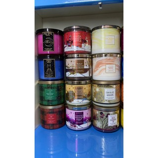 Nến thơm bath & body works 3 tim 411g