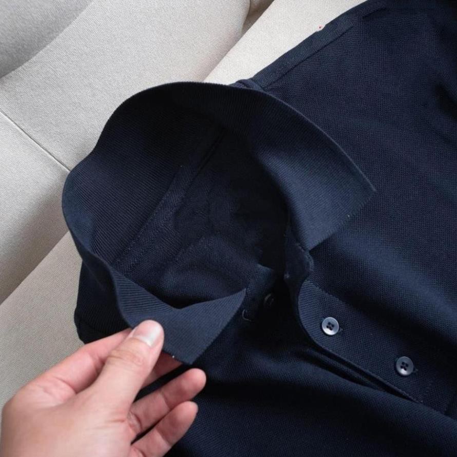 Áo thun polo cộc tay cổ bẻ trơn, nhiều màu, chất liệu vải mềm mịn, dáng body vừa người, trẻ trung, năng động | BigBuy360 - bigbuy360.vn