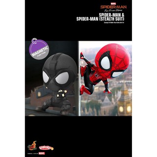 Mô Hình COSBABY COSB(S) - Far from Home: Spider-Man and Spider-Man (Stealth Suit) Set 634