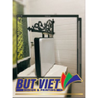 Hộp Đèn Hút Nổi Vuông Cần Hoa Văn