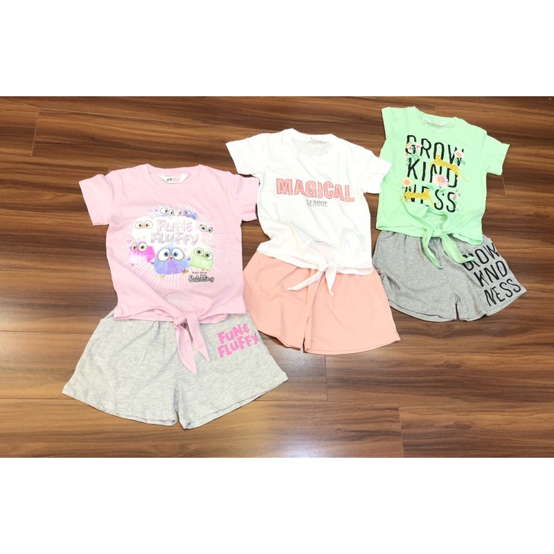 Bộ cotton áo buộc dây-HÀNG SALE KO ĐỔI TRẢ
