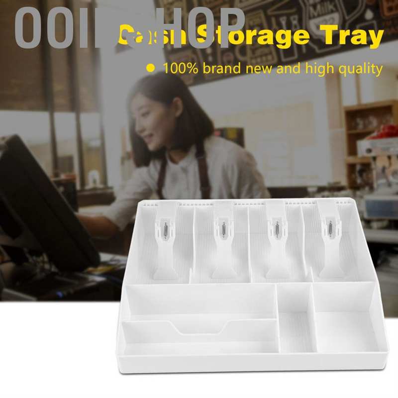 Khay đựng tiền bằng nhựa chia nhiều ngăn tiện dụng cho quầy thu ngân