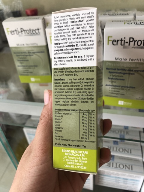 Ferti - protect date mới 2022 | Thế Giới Skin Care