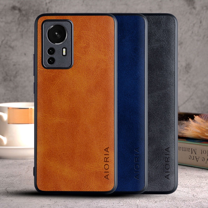 Ốp Điện Thoại Da TPU Phong Cách Vintage Cho Redmi k50 Ultra