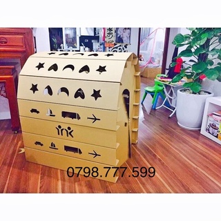 nhà carton giấy cho bé
