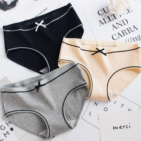 Quần Lót Cotton Không Đường May Thoáng Mát Ngọt Ngào Cho Nữ Kiểu Nhật Bản | BigBuy360 - bigbuy360.vn