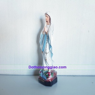 Tượng Đức Mẹ Lộ Đức cao 15cm