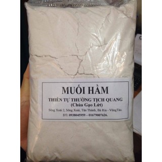 Muối hầm chùa Gạo Lứt 1kg