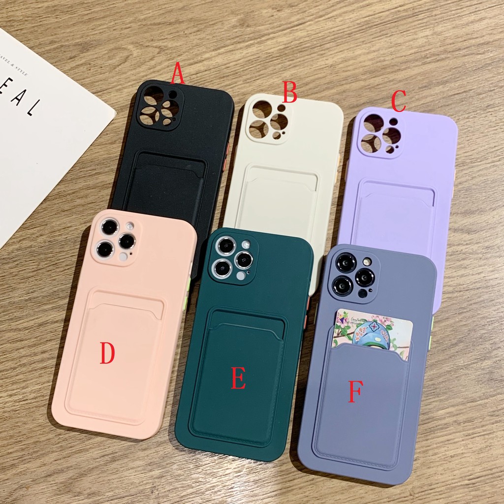 Ốp điện thoại mềm màu trơn đơn giản thích hợp cho Iphone 12 pro max 11 pro max xs max xr x 7 8 plus