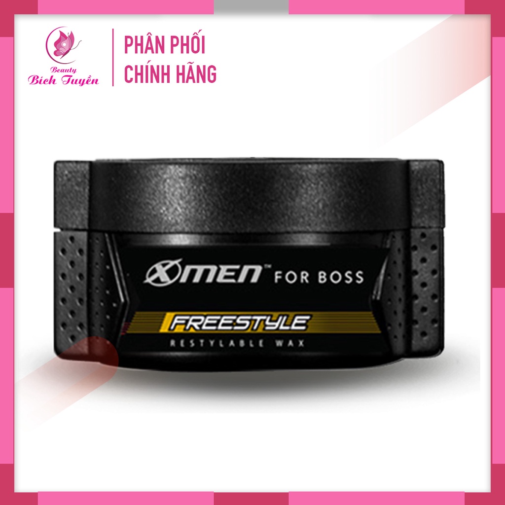 Wax Sáp Tạo Kiểu Tóc XMEN FREESTYLE Dành Cho Tóc Vuốt Trung Bình - Dài - Cứng Vừa - Không Bóng - 70g