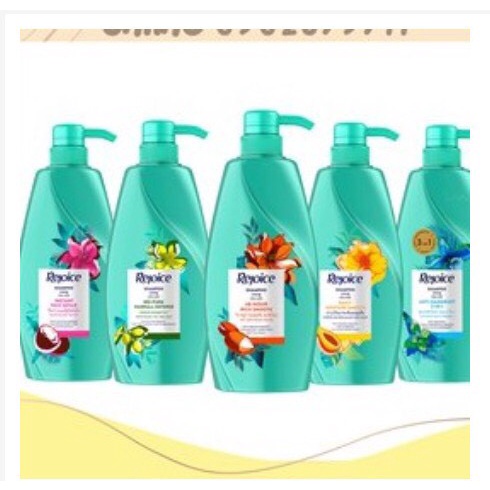 Combo 2 Chai Dầu Gội Đầu Rejoice thái lan 600ml suôn mượt