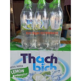 Nước Khoáng Thạch Bích chanh tươi lốc 6 chai