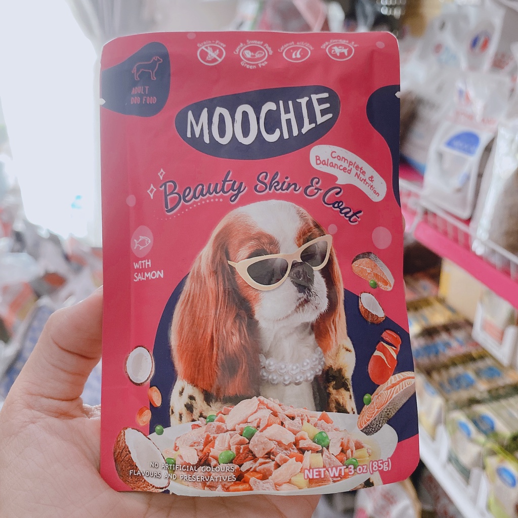 Pate MooChie Gà Sốt Cho Chó Mọi Lứa Tuổi 85g (Thái Lan)