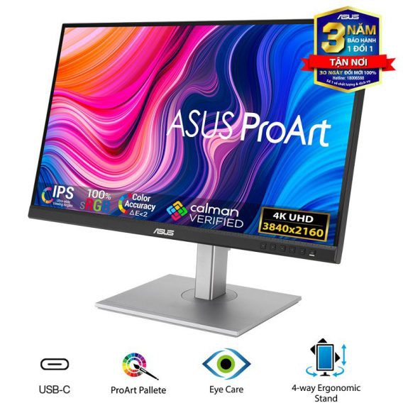 Màn hình ASUS ProArt PA279CV 27″ IPS 4K UHD 60Hz Hàng Chính Hãng