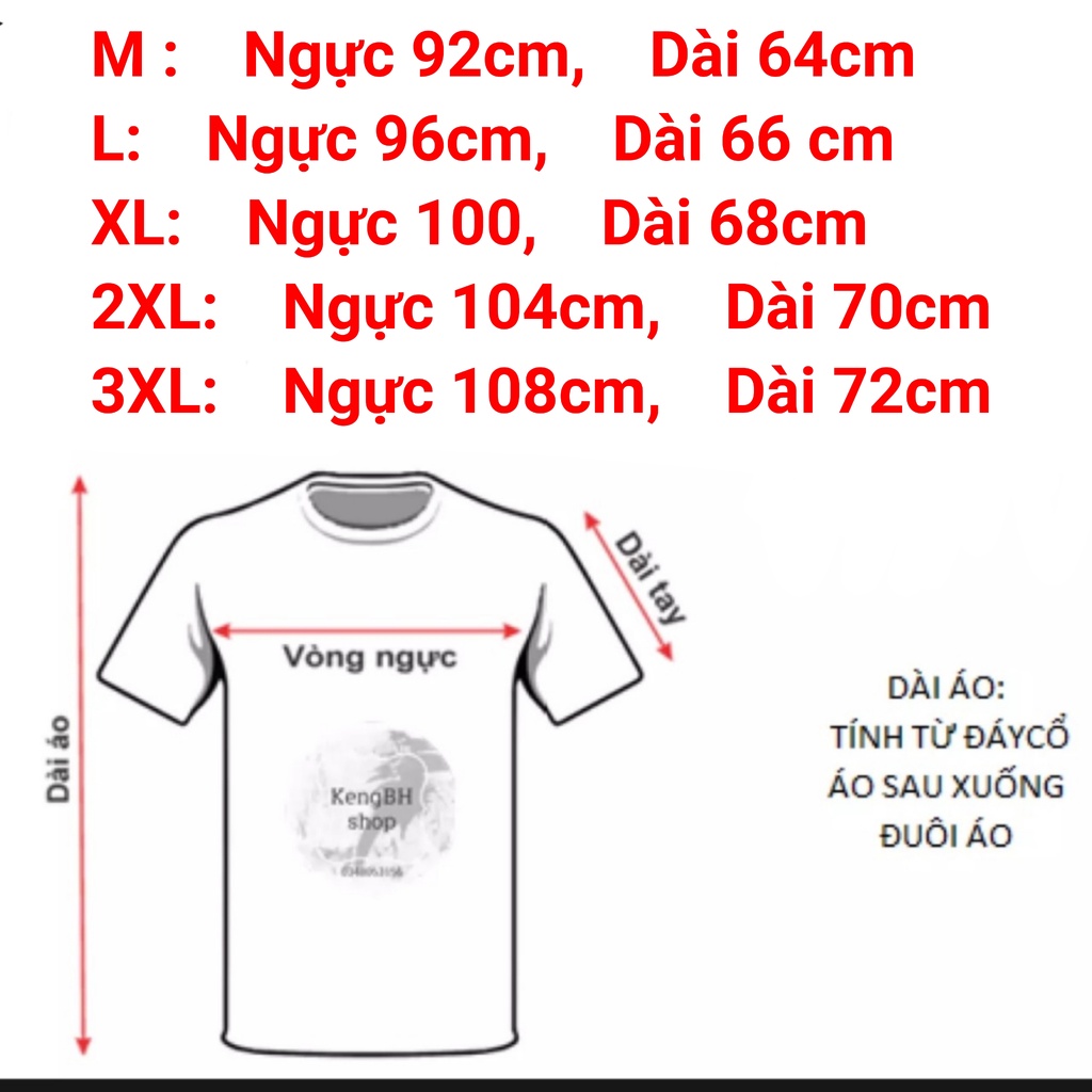 (50KG-95KG)Áo Thun Nam, Áo Thể Thao Nam