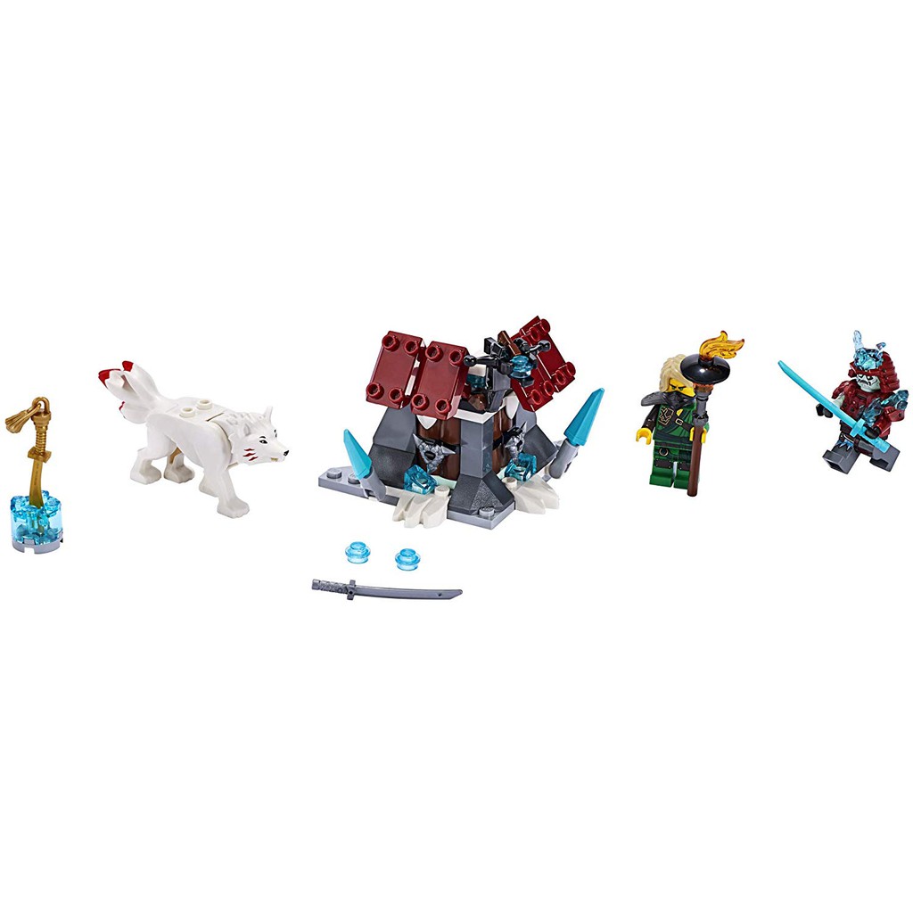 Đồ chơi lắp ráp Iego Ninjago Lloyd’s Journey 70671 - Cuộc chạm mặt giữa Lloyd's và Samurai băng