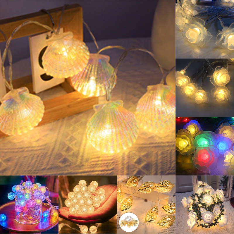 Dây Đèn LED 1.5m Nhiều Kiểu Độc Đáo Trang Trí Nhà Cửa