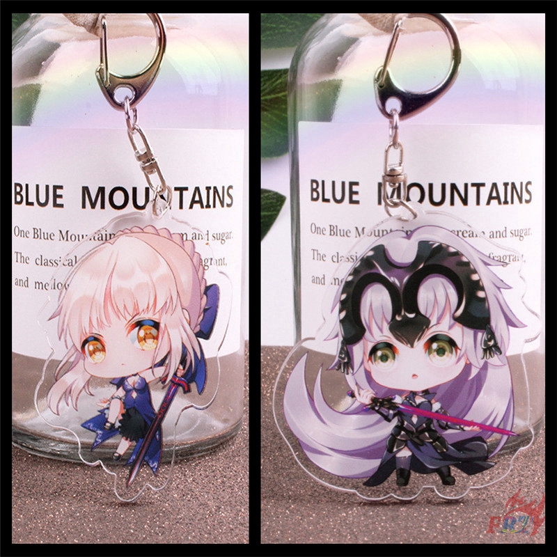 Móc khóa hình Fate Black Saber / Joan of Arc độc đáo