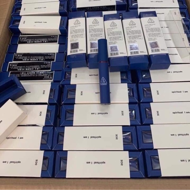 [hàng sẵn giá sỹ] SON 3CE MẪU MỚI 2020 BLUE/XANH MÀU SPEAK UP | BigBuy360 - bigbuy360.vn