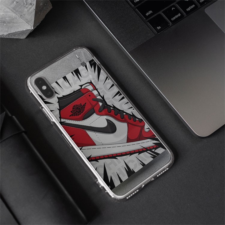 Ốp lưng NIKE AIR JORDAN Chicago tiến lên cho Iphone 5 6 7 8 Plus 11 12 Pro Max X Xr NIKPOD00069