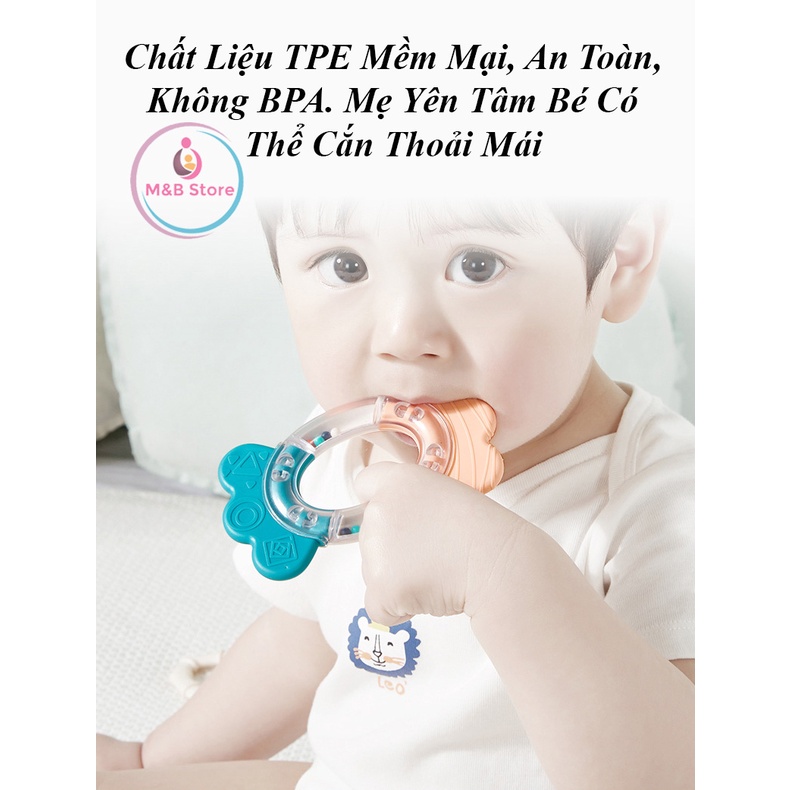 Set Đồ Chơi Lục Lạc, Gặm Nướu Cho Trẻ Sơ Sinh 10 Món - KUB, Phát Triển Đa Giác Quan