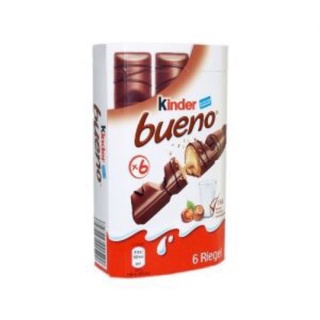 Kẹo thanh socola nhân kem sữa hạt dẻ Kinder Bueno mini 400g và 129g