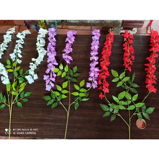 Combo 12 cành rủ tử đằng,hoa fuji giả