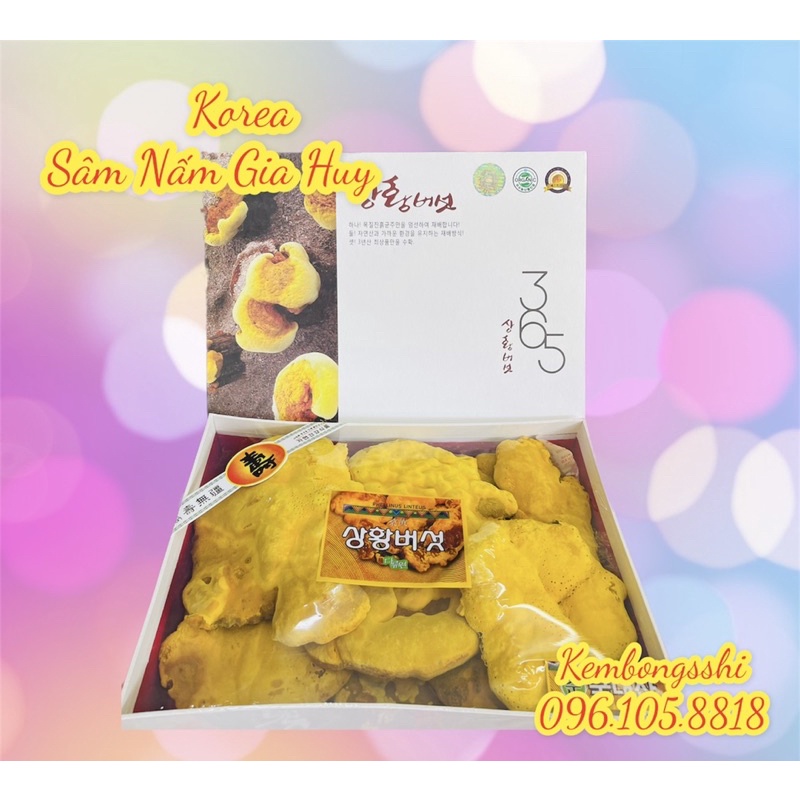 [HÀNG MỚI VỀ] Nấm Linh Chi Thượng Hoàng Cao Cấp Hàn Quốc Hộp 365