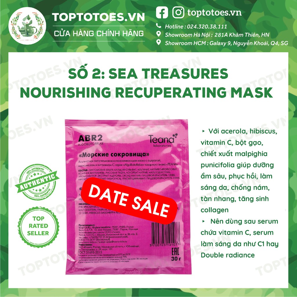 [DATE SALE] Lẻ gói Mặt nạ dẻo Teana sale | BigBuy360 - bigbuy360.vn
