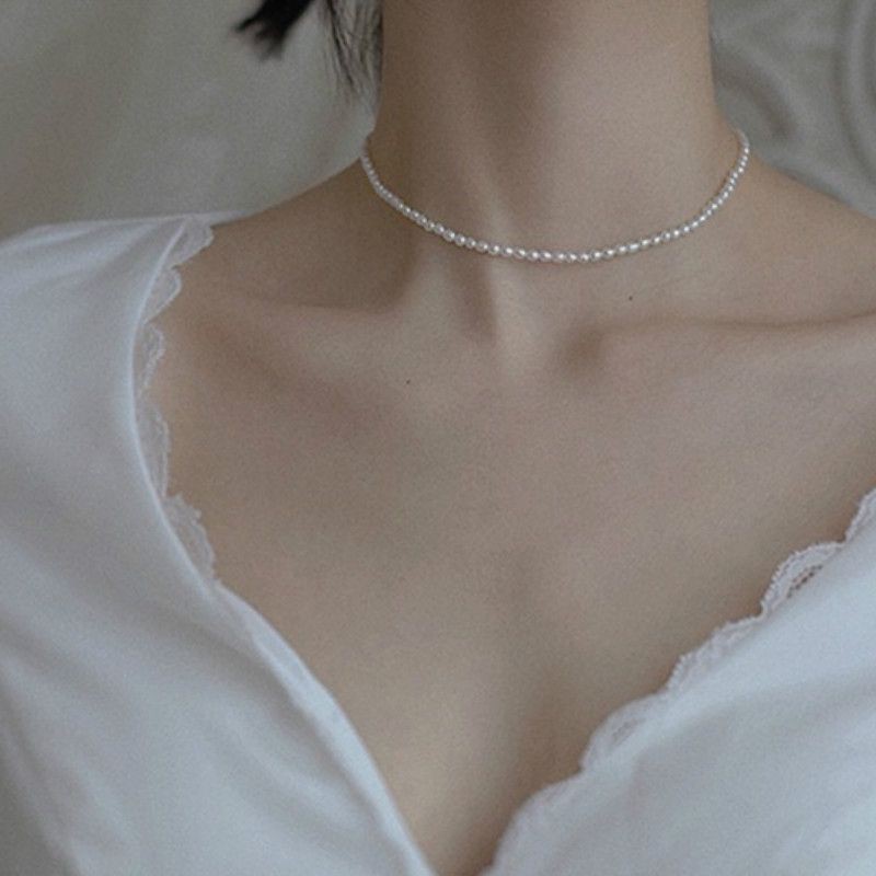 DÂY CHUYỀN CHOCKER CỔ ĐIỂN ĐƠN GIẢN XINH XẮN