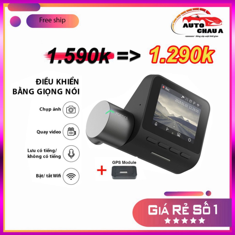 GIẢM SÂU 70mai Pro plus A500 Quốc Tế - Camera hành trình Xiaomi Nguyên Seal GIẢM SÂU | BigBuy360 - bigbuy360.vn