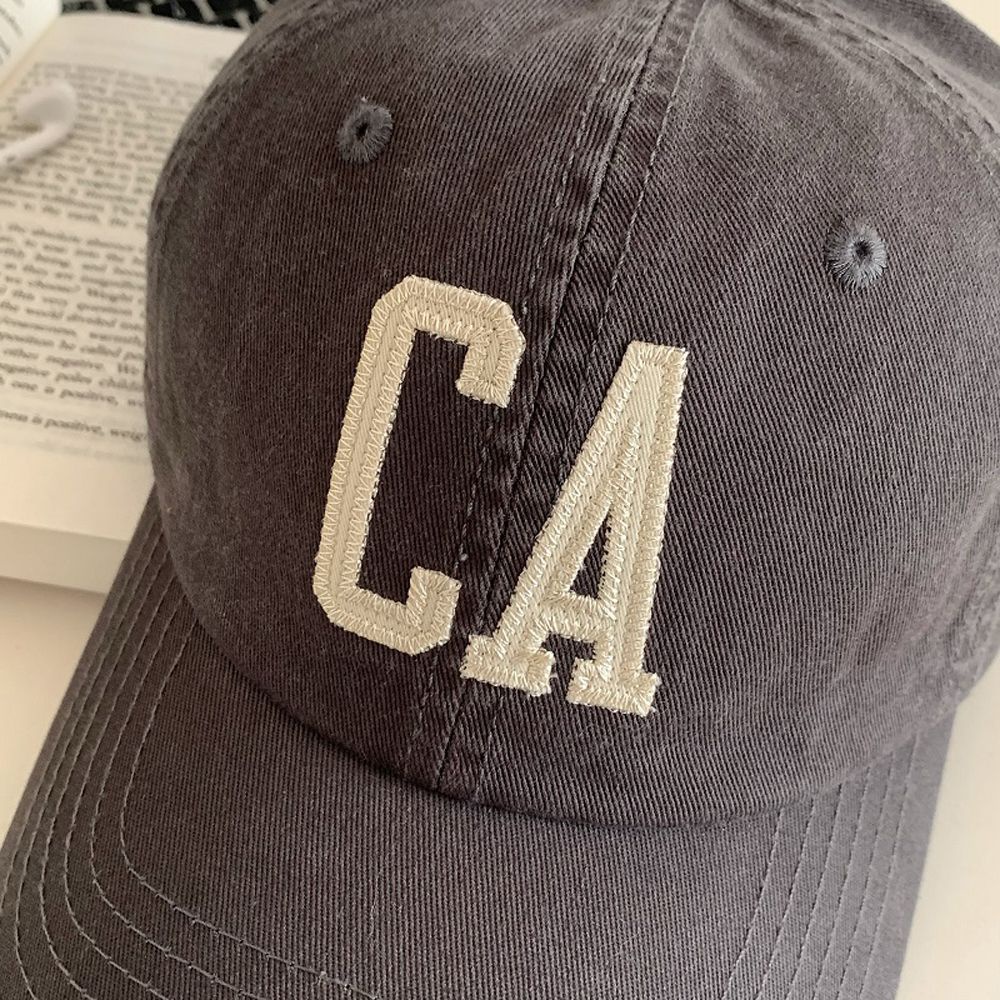 Mũ lưỡi trai thêu chữ AROMA phong cách cổ điển dành cho nam nữ