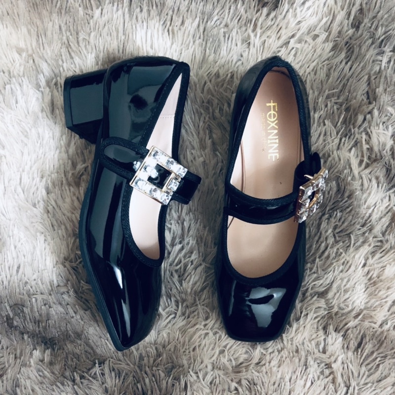 Giày Mary Jane quai ngang vintage hàng QC cao cấp EG01  ELISA STORE