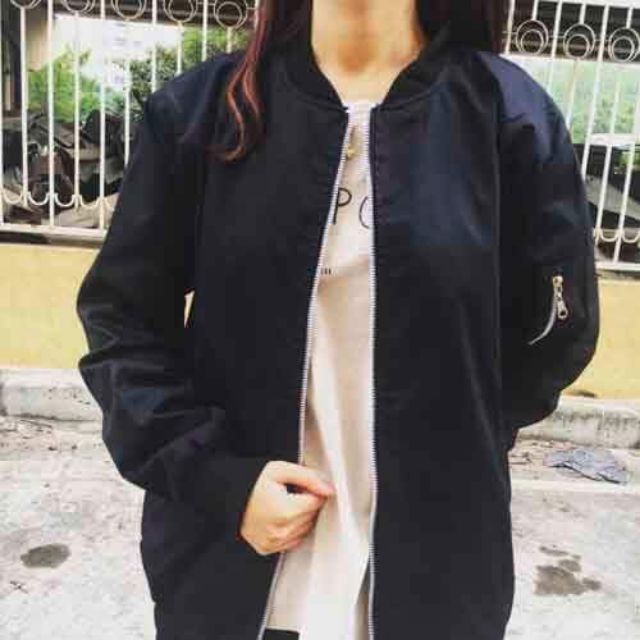 Áo bomber kaki