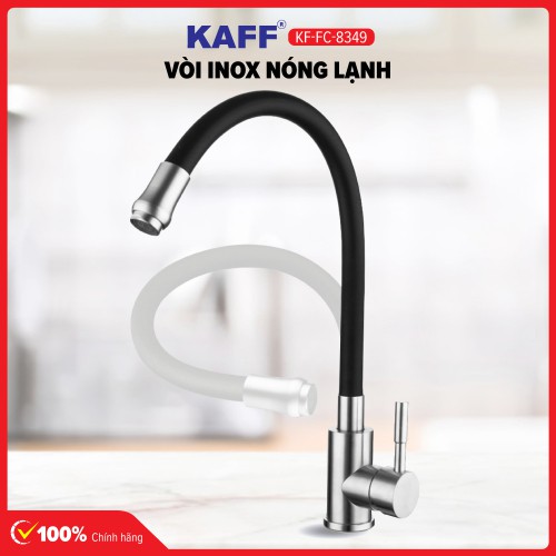 Vòi rửa bát inox 304 Nóng Lạnh KAFF KF-FC8349